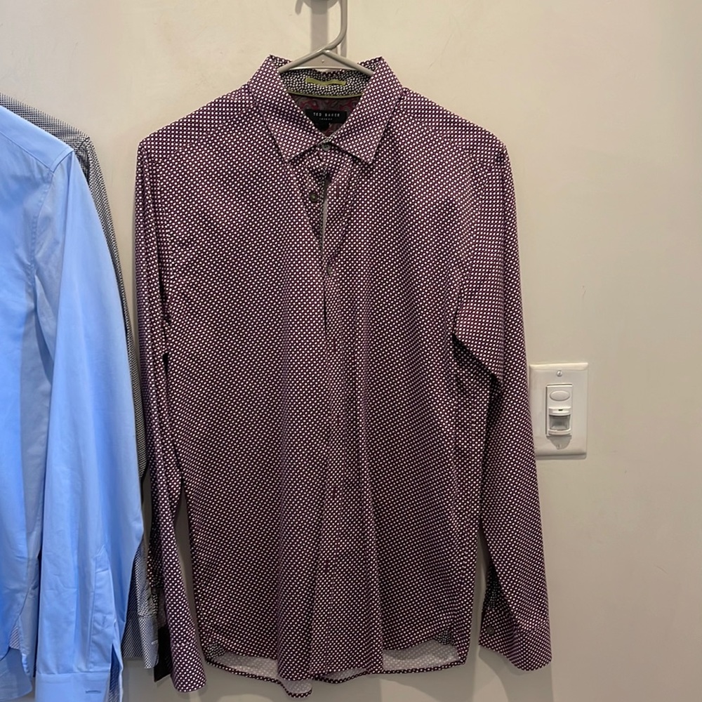 Ted Baker Patterned Dress shirt